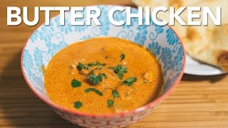 BUTTER CHICKEN in the Instant Pot [upl. by Rosemary]