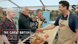 The One Where David Schwimmer Does Bake Off  The Great Stand Up To Cancer Bake Off [upl. by Scrivings]