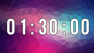 1 HOUR 30 MINUTE TIMER HD ⏳ [upl. by Pelpel]