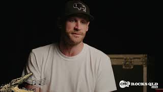 Artist Interview  Chase Rice  CMC Rocks QLD 2024 [upl. by Raff]