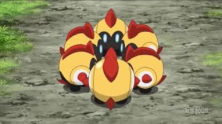 Goh catches Falinks  Pokemon Journeys English Dub [upl. by Landry]