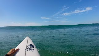 LONG GLASSY MOROCCAN POINT BREAK  POV RAW SURF [upl. by Harry]