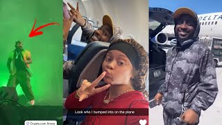 Davido Leave Chioma On Honeymoon Beg in Los Angeles as he Spotted Performing at Bet Experience [upl. by Acitel]