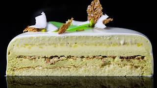 Pineapple Coconut amp Pistachio Entremet  Savour Online Classes [upl. by Paderna341]