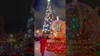 Mickeys Dazzling Christmas Parade at Disneyland Paris [upl. by Lauretta]