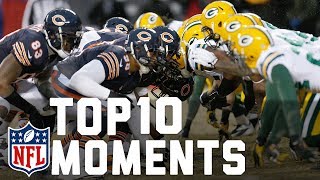 Packers vs Bears Top 10 Moments  NFL Highlights [upl. by Ambrosi]