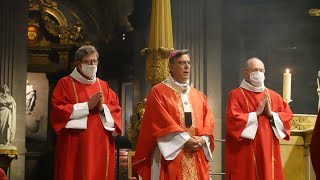 Confirmation dadultes par Monseigneur Michel Aupetit à Paris Eglise St Sulpice [upl. by Iden]