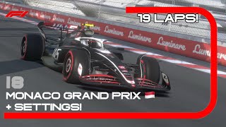 Monoposto 2024 Career mode  Monaco Grand Prix   settings R8 [upl. by Anayk]