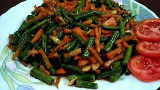 Resep Tumis Kacang Panjang Dan Wortel Yang Bikin Menggigit [upl. by Monafo]