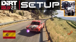 Lancia Fulvia HF Spain  SETUP  DiRT Rally 20 Logitech G29 Gameplay [upl. by Mikkanen]