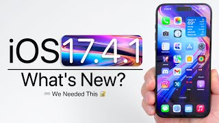 iOS 1741 is Out  Whats New [upl. by Namdor]