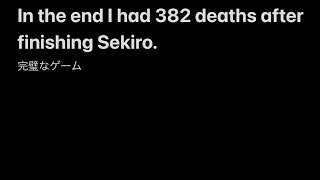 Sekiro d35 THE FINALE [upl. by Russon]