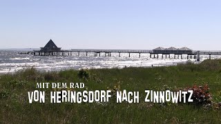 Radfahren auf Usedom  von Heringsdorf nach Zinnowitz [upl. by Mixam]