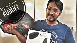 BEST BUDGET HELMET BLUETOOTH INTERCOM Vnetphone V8 Purchase Vlog [upl. by Alduino]