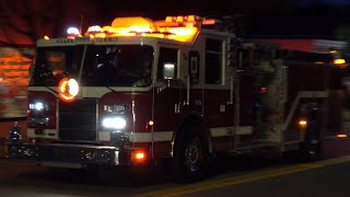 Clarks Summit Fire Company Rescue 4 Responding [upl. by Shwalb]