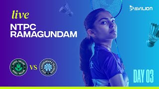 NTECL Vallur vs NTPC Ramagundam  LIVE Badminton 2024  SRSM 2024  NTPC Ramagundam [upl. by Enrica]