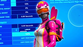 Flea Settings In Fortnite  Sensitivity  Keybinds  Dead Zones Flea Settings [upl. by Rodoeht]