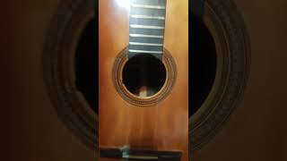 Unbranded Unstrung Vintage Classical Guitar [upl. by Attaynek]