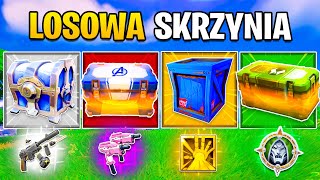 LOSOWA SKRZYNKA CHALLENGE w Fortnite [upl. by Isidoro]