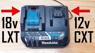 Charge Makita 12v and 18v Batteries on the SAME CHARGER [upl. by Huoh]