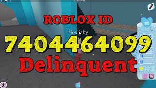 DELINQUENT Roblox Song Codes [upl. by Debra]