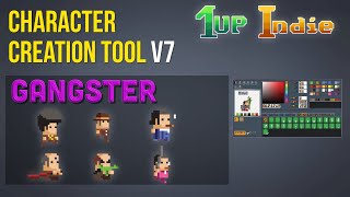 Character creation toolgenerator V7  Gangster pack Make your own mafia guy [upl. by Enyal]