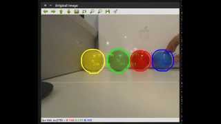 Multiple Object Detection with Color Using OpenCV [upl. by Edmead]