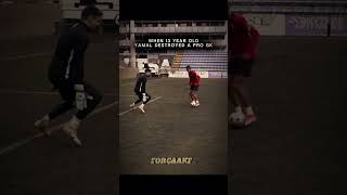 When 13 year old yamal cooked a pro GK😳shorts football messi fyp capcut trending viralvideo [upl. by Andrei]