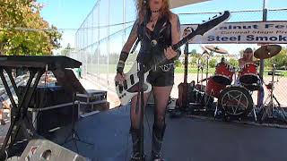 Cruella quotTake me to the topquot Motley Crue cover 92217 Walnut Festival 2017 [upl. by Isdnyl]