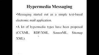 Hypermedia Messaging  UNIT 5  Multimedia [upl. by Gnaht]