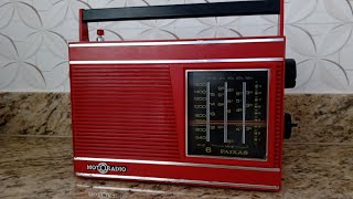 RÁDIO MOTORADIO RP  M 62 VERMELHO [upl. by Docilla373]