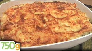 Lasagnes au saumon et aux épinards  750g [upl. by Scarface]