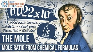 Chemistry Lesson Mole Ratio from Chemical Formulas [upl. by Livesay]