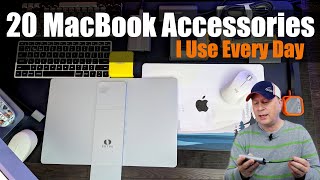 Best M3 M2 M1 MacBook Accessories For Every Day Use in 2024 [upl. by Schnur]