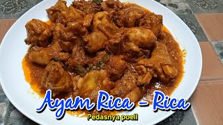 ENAK BANGET RICA RICA AYAM PEDAS MANIS  MASAKAN RUMAHAN [upl. by Nethsa]