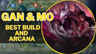 GAN amp MO BEST BUILD AND ARCANA  HONOR OF KINGS [upl. by Annadiane]