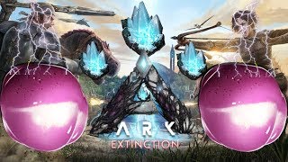 Como Farmear Bolas de Gas Congelado Fácil en Extinction  Ark Survival Evolved [upl. by Nylirrej]