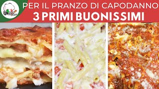 3 PRIMI PER CAPODANNO  FoodVlogger [upl. by Huxley230]