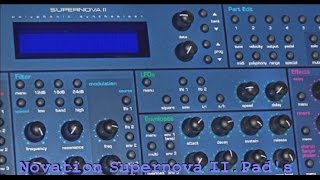 Novation Supernova II Pad Sounds [upl. by Leeann]