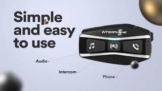 Interphone UCOM 16 Bluetooth Intercom System – GhostBikes [upl. by Brunelle424]