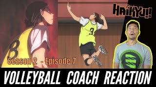 Volleyball Coach Reacts to HAIKYUU S2 E7  Moonrise Tsukkis internal struggle [upl. by Ambler]