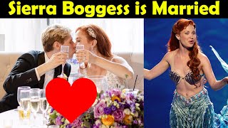 Broadways Little Mermaid Star Sierra Boggess is Married See All the Fairytale Wedding Photos [upl. by Tseng]