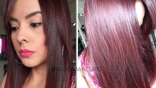 Como tinturarse el cabello  Tips para cabello rojo [upl. by Eirelam]