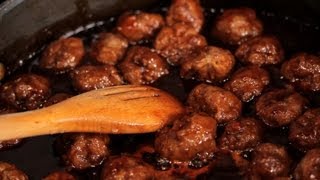 Sweet and Savory Meatball Recipe [upl. by Eednyl]