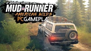 SpinTires MudRunner AMERICAN WILDS Lets Play Part 1 K5 Blazer Exploring [upl. by Haon367]