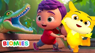 Baby Shark Doo Doo Doo  Baby Shark Doo Doo Zoo🐘🦁🎵  Childrens Songs  Nursery Rhymes for babies [upl. by Nytsua555]