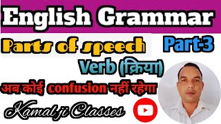 VERBS  DefinitionTypes amp Examples Parts of speech In english grammar [upl. by Bertha]