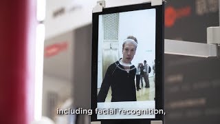 Unmanned AI Retail Store at Lenovo Tech World 2018 [upl. by Nirtiac]