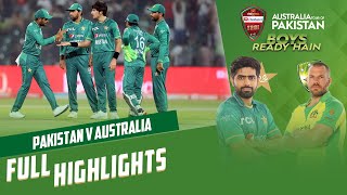 Full Highlights  Pakistan vs Australia  T20I 2022  PCB  MM2T [upl. by Guimar]