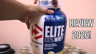 Dymatize ELITE 100 Whey Protein Official Detailed Review 2020  Hindi [upl. by Nnayar]